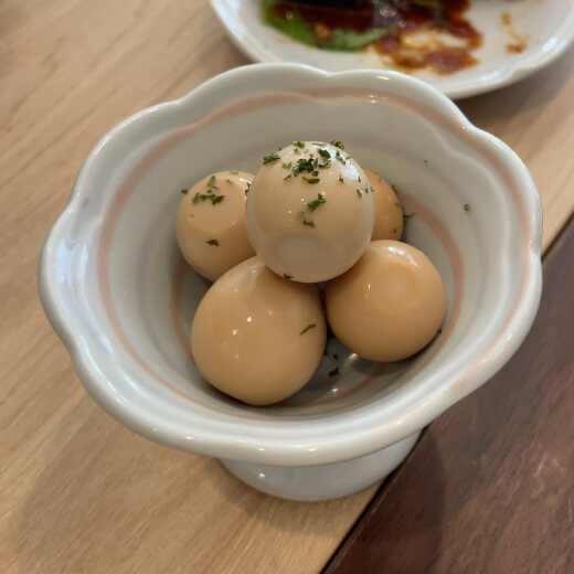 焼売スタンドきんぎょ　うずらの玉子